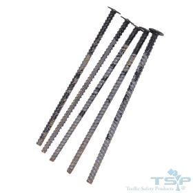 14" Rebar Spikes for Installation of Parki-It Stop Curb & Speed Bump - 91400