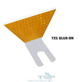 Flexible Guardrail Delineator - 721-2-A (Options: Double Sided, Amber)
