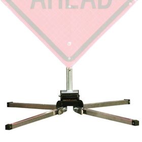 DynaFlex DF3003 Roll UP Sign Stand 12" Sign Mounting Height - DF3003W (Options: Screwlock)