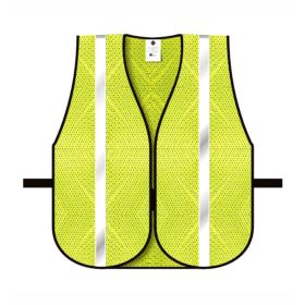 V12 Traffic/Construction Vest ONE SIZE, Lime Green - V12