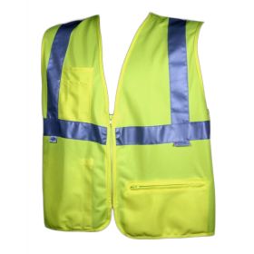 V300 ANSI Class 2 Hi Vis Traffic Safety Construction Vest