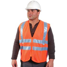V41-2 ANSI Class 2 Hi Vis Traffic Safety Construction Vest