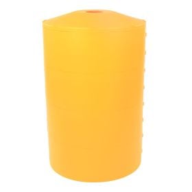 Poletector 540 Light Pole Base Cover, Yellow
