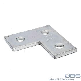 3 Hole Flat Plate Fitting - SS (MSE-S2816)