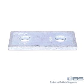 2 Hole Flat Plate Fitting - SS (MSE-S2816)