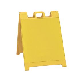 Squarecade 45'' and 36'' A-Frame Sign Stand with Legend - 136-LGHIP Yellow (Options: Yellow, High Intensity Prismatic Grade Sheeting, 36