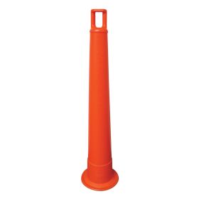 42" High 3 Lb Orange Stacker Cone with Handle - 510-O (Options: No Sheeting)