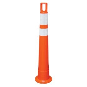 42" High 3 Lb Orange Stacker Cone with Handle