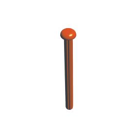 Plasticade Water Filled Barricade Connector Pin - WFB-PIN-O (Options: Orange)