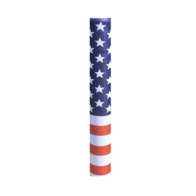 BollardSOX™ 4" x 52" US Flag Nylon Post Guard Cover