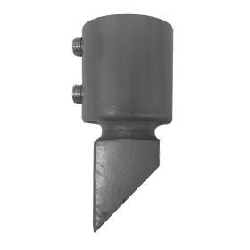 Break-Out 2-3/8" Round Sign Post Replacement Coupler Top