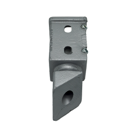 Break-Out 2" Square Two Hole Replacement Coupler Top, 12 ga