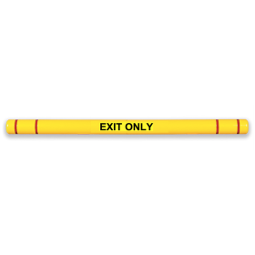 EXIT ONLY Lettering Kit for Height Guard Clearance Bar