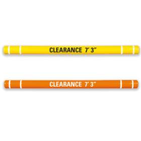 Clearance Bar CLEARANCE Lettering Kit for Height Guard