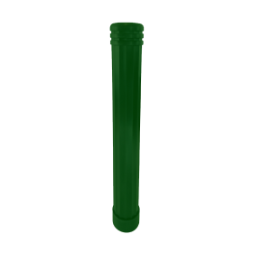 Lincoln 6.5" x 56" Decorative Bollard Cover, Green