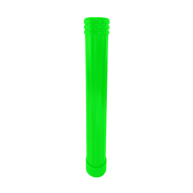 Lincoln 6.5" x 56" Decorative Bollard Cover, Lime Green