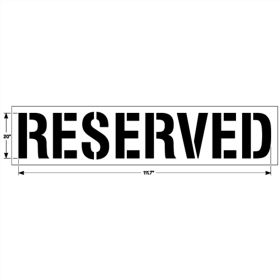 20 Inch RESERVED - 1/8 Inch (125 mil)