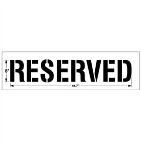 8 Inch RESERVED - 1/8 Inch (125 mil)