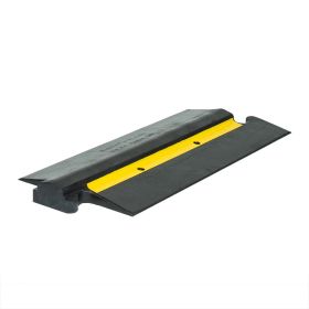 3" x 18" x 36" MLSB Series Speed Bump, Safety Yellow Stripes