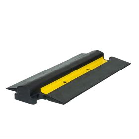 4" x 18" x 36" MLSB Series Speed Bump, Safety Yellow Stripes