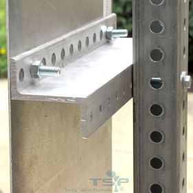 Aluminum Z Bar 1-1/4" x 2" x 1-1/4" x 3/16" 20 FT - ZBAR (Options: 20 Feet)