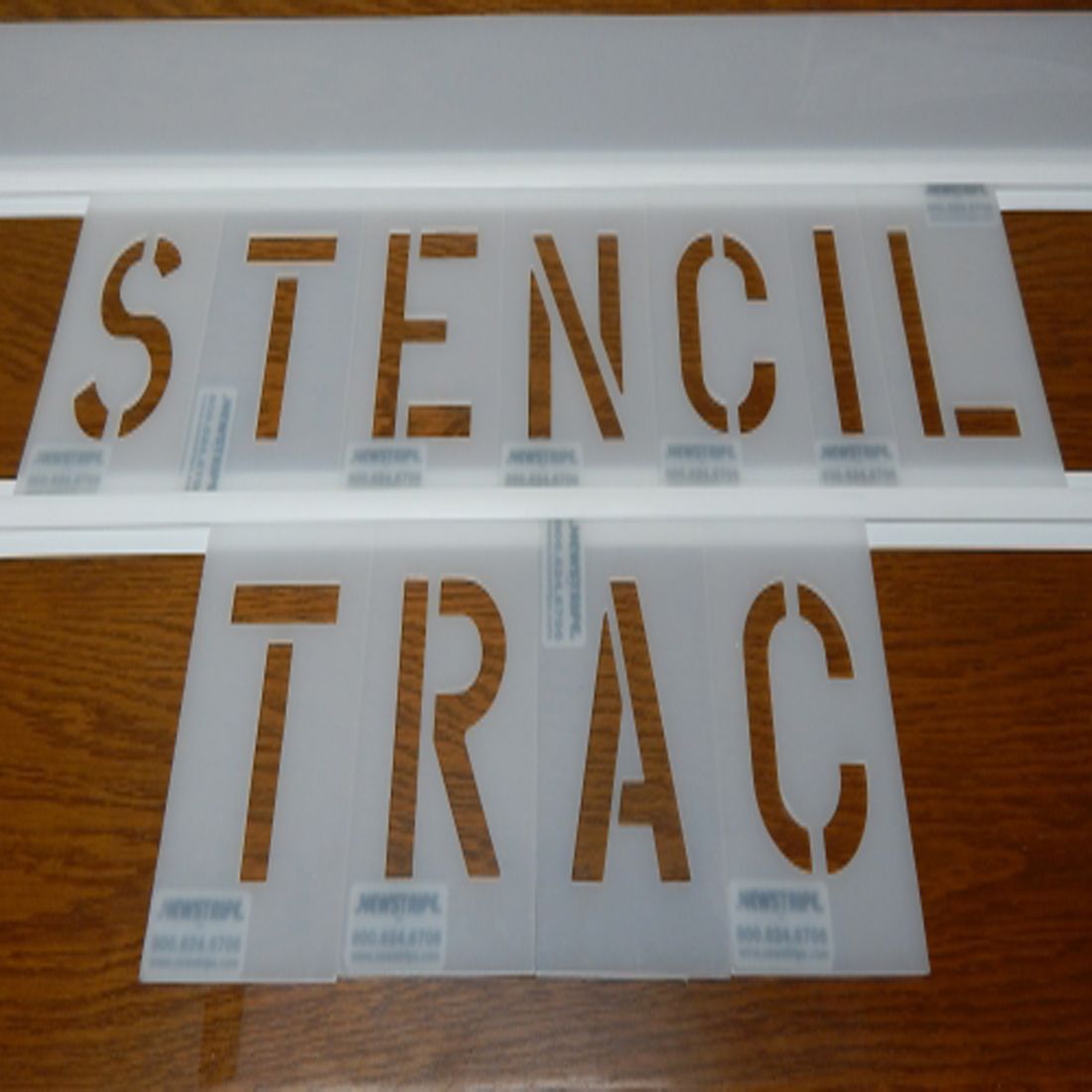 Newstripe 6' Bold Block Letters Stencils Stencil