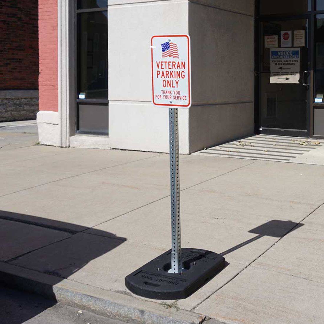 Parking Lot Sign Kit - Stop Sign & Sign Post
