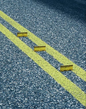 PAVEMENT MARKERS: PARKING LOT STENCILS, ROAD TAPE, ROAD SYMBOLS & CHIP SEAL MARKERS