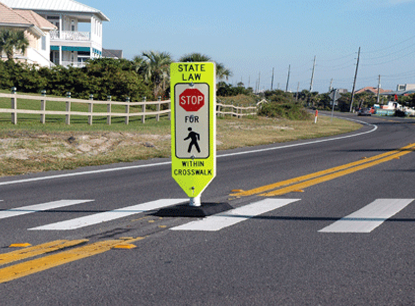 Pedestrian Crosswalk Signs And The MUTCD Requirements