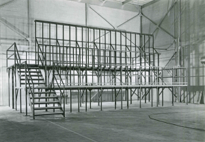 Roswell Park Cancer Institute Lab Room Unistrut Mezzanine - Historical Photo